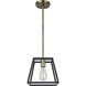 Adams 1 Light 9.25 inch Rubbed Oil Bronze Pendant Ceiling Light