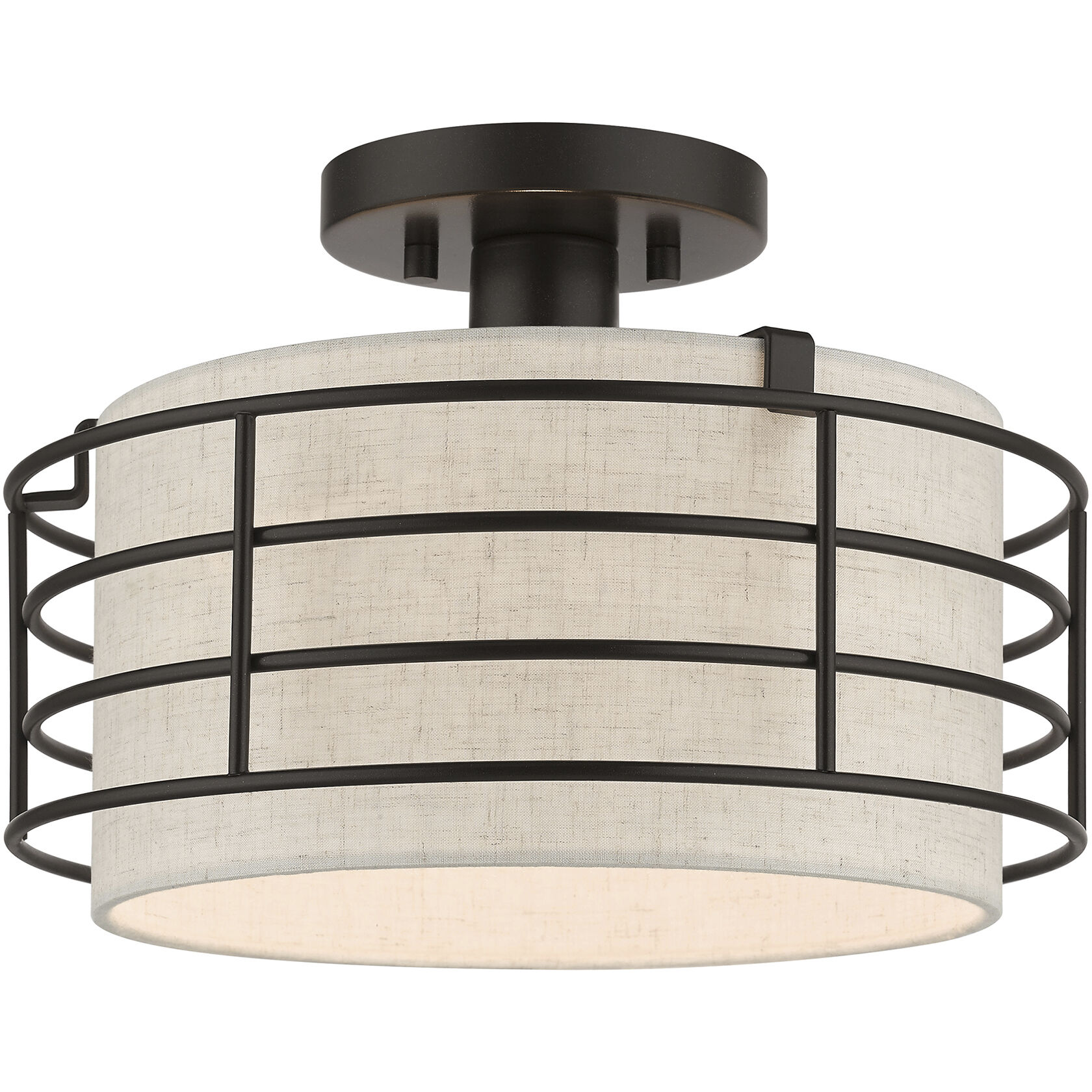Blanchard 1 Light 12.00 inch Semi-Flush Mount