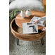 Privado 31 X 31 inch Natural Storage Coffee Table