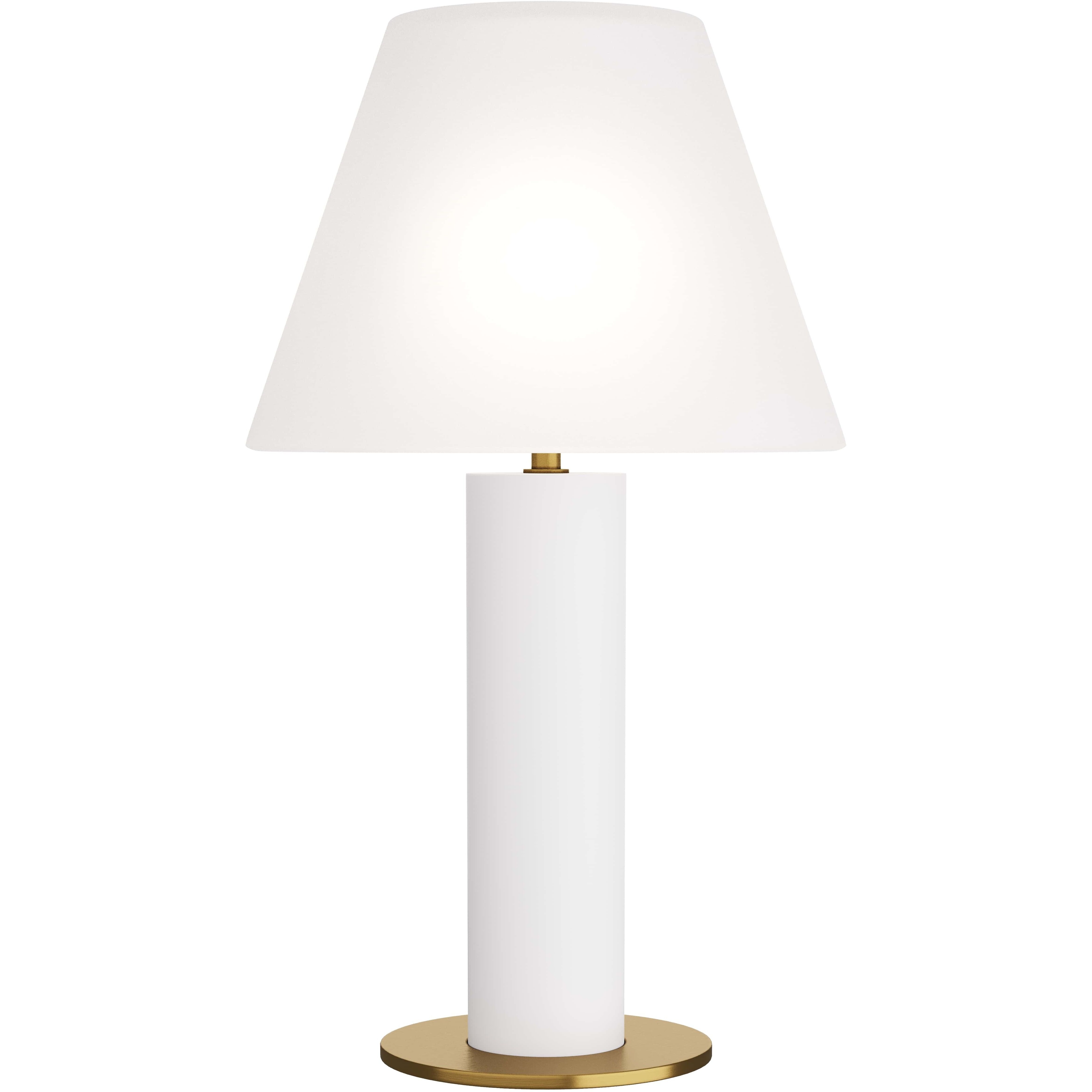 Vanhorne 23.5 inch 100 watt Opal Table Lamp Portable Light