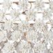 Alice 4 Light 24.5 inch Gold Leaf Chandelier Ceiling Light, Flower