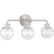 Mason 3 Light 22 inch Satin Nickel Bathroom Vanity Light Wall Light