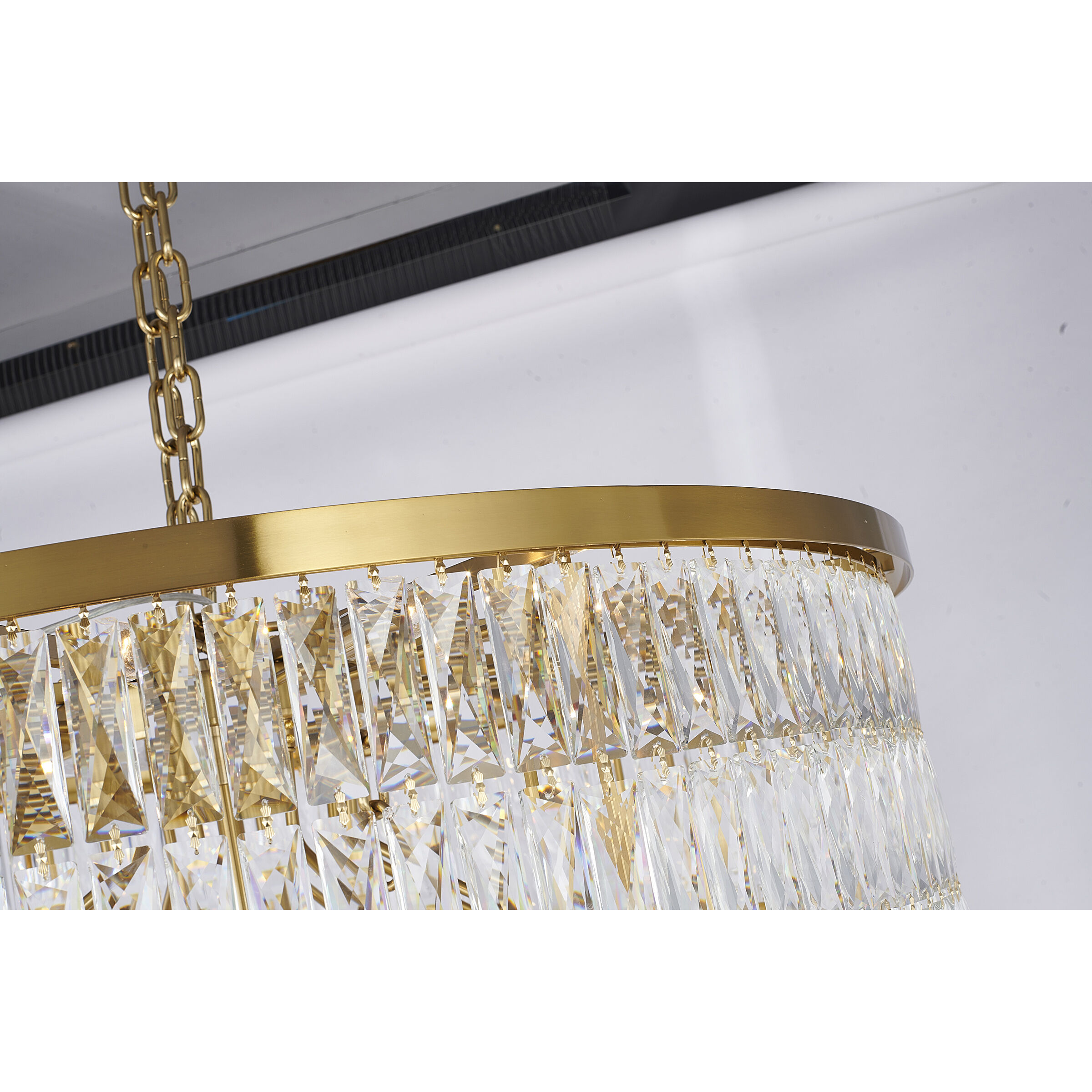 Canada 42 Light 42 inch Gold Chandelier Ceiling Light