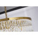 Canada 42 Light 42 inch Gold Chandelier Ceiling Light