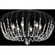 Voliere 6 Light 24.25 inch Matte Black Semi-Flush Mount Ceiling Light