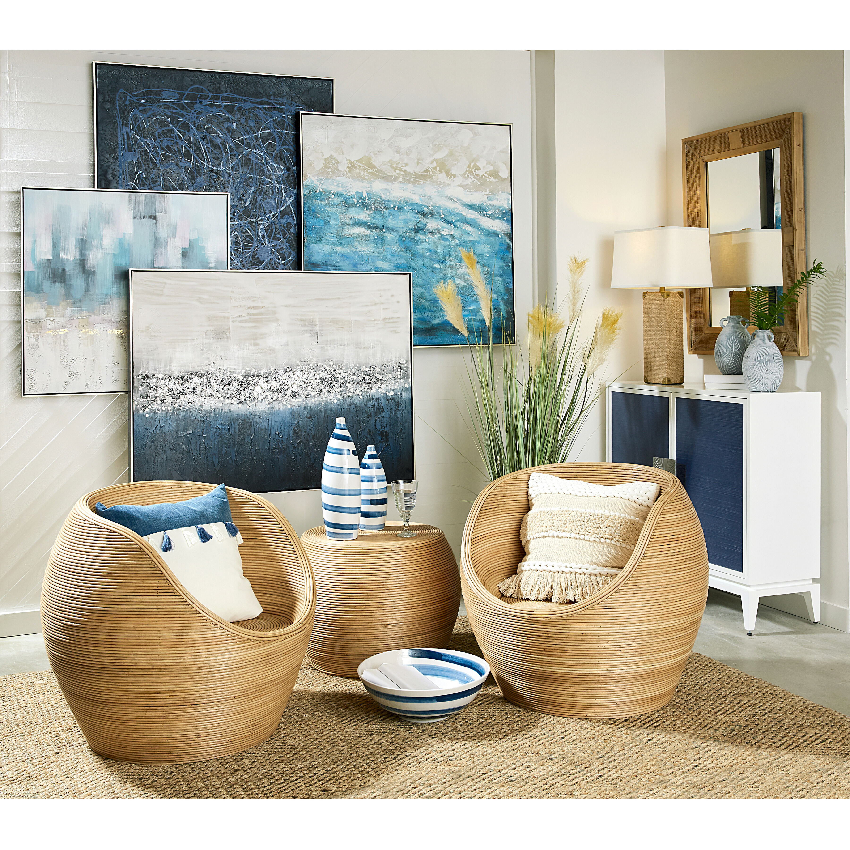 Indaal 16.5 X 5.5 inch Vase