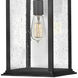 Grant 1 Light 8.5 inch Textured Black Outdoor Hanging Lantern