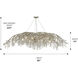 Autumn Twilight 80 inch 60.00 watt Mystic Gold Chandelier Ceiling Light, Large