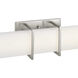 Phase 2.2 LED LED 36 inch Brushed Nickel Linear Bath Bar Wall Light, Progress LED