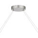 Enzo 5 Light 37.75 inch Brushed Nickel Island Light Ceiling Light