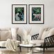 Propac Multi and Blue and Green and Black Framed Art, Propac
