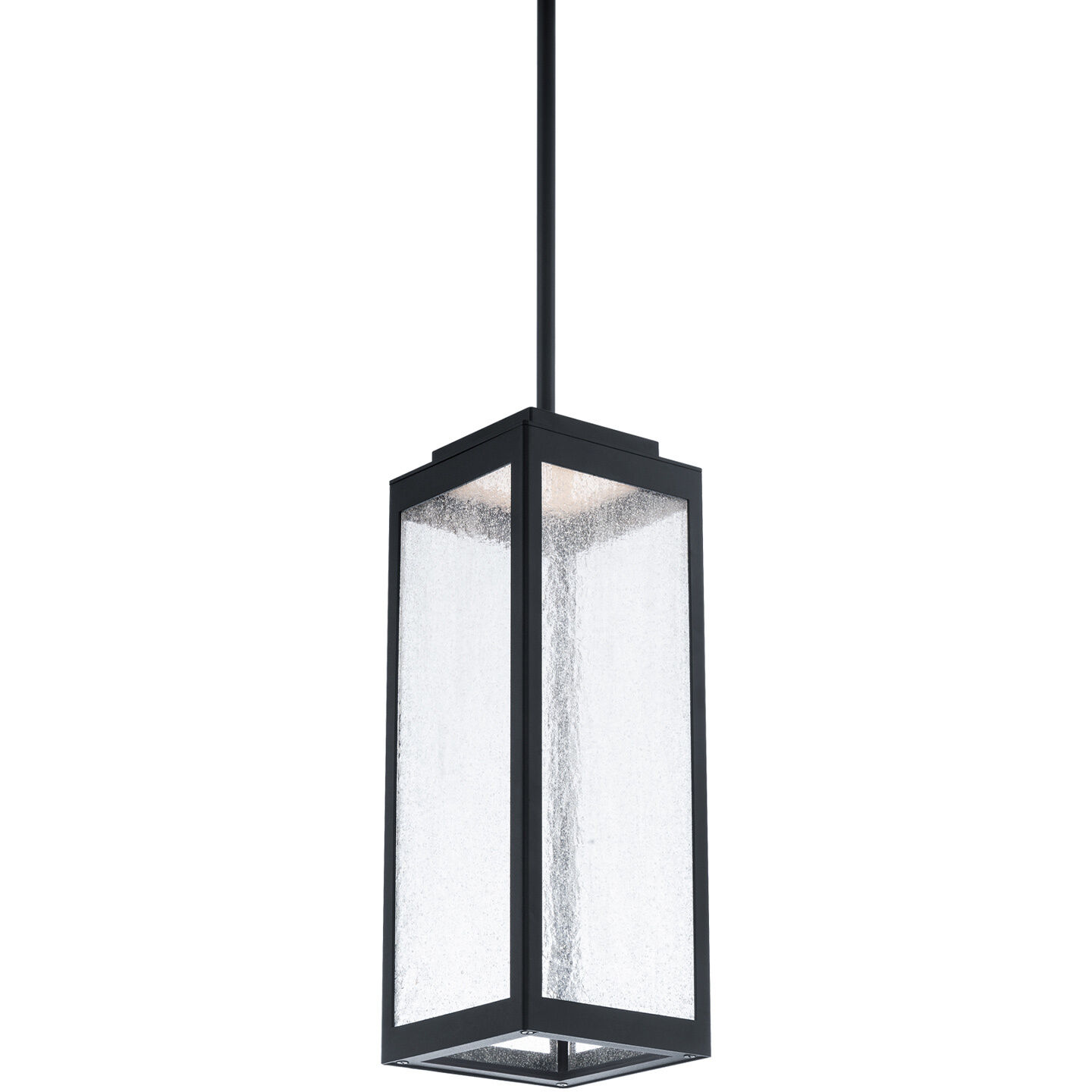 Amherst LED 6 inch Black Outdoor Pendant, dweLED