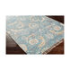 Coventry 48 X 30 inch Sky Blue/White/Coral/Aqua/Camel/Peach/Navy Rugs