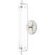 Latimer 1 Light 5 inch Polished Nickel Wall Sconce Wall Light, Barry Goralnick Collection