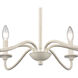 Quinn 6 Light 30 inch Antique White Chandelier Ceiling Light