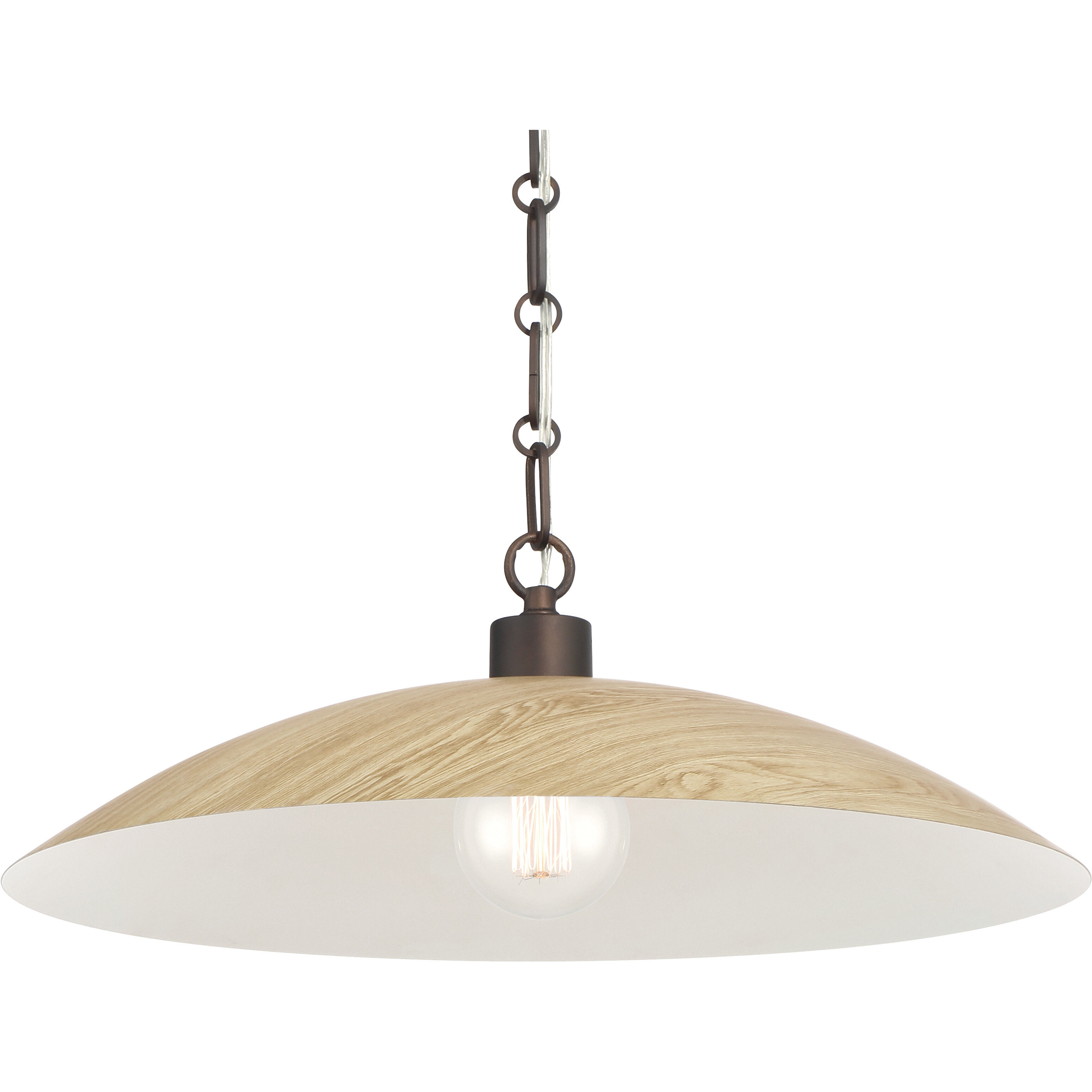 Derby 1 Light 18.5 inch Dark Bronze Pendant Ceiling Light