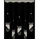 Aria 10 Light 43 inch Silver Pendant Ceiling Light