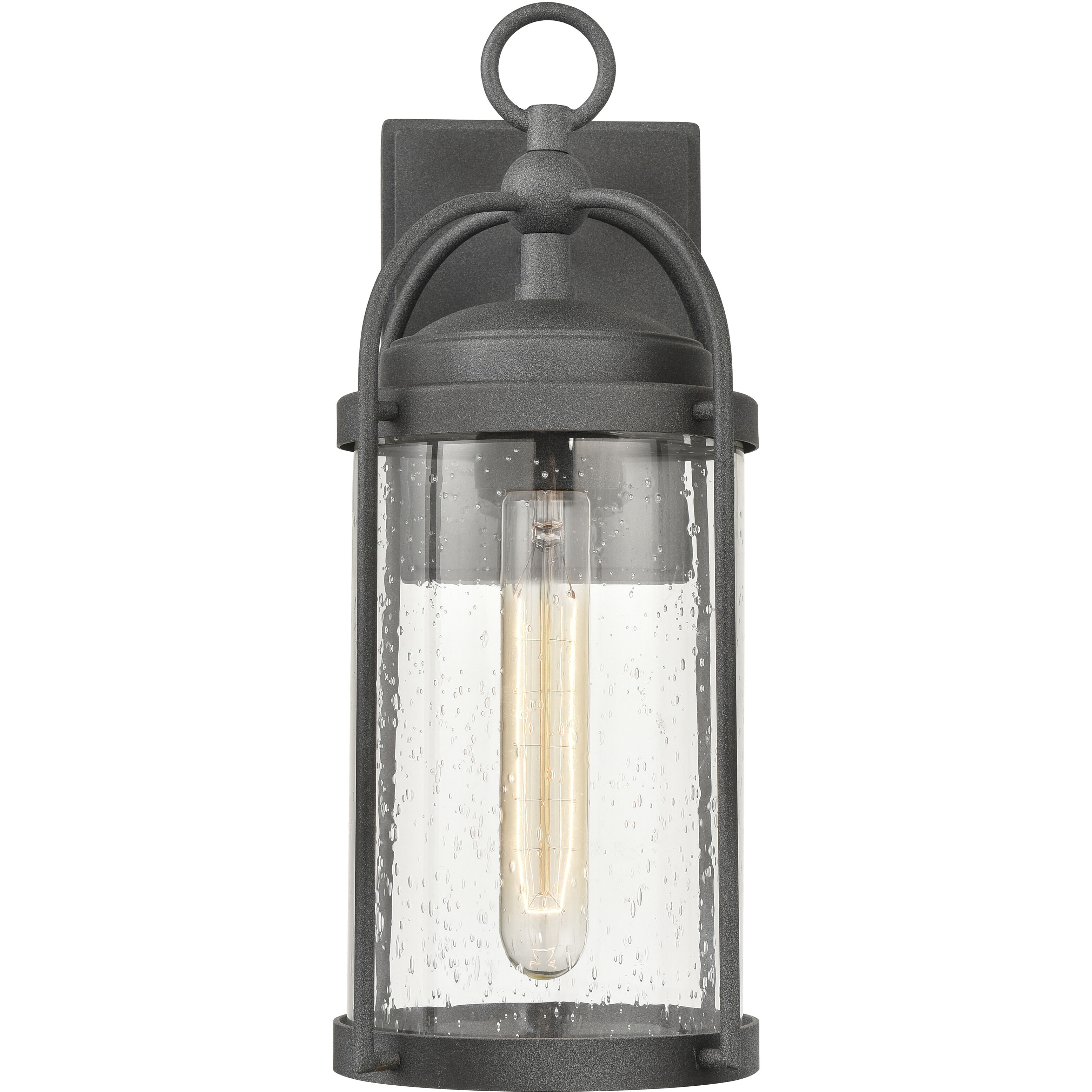 Catalonia 1 Light 13.5 inch Distressed Zinc Outdoor Wall Sconce