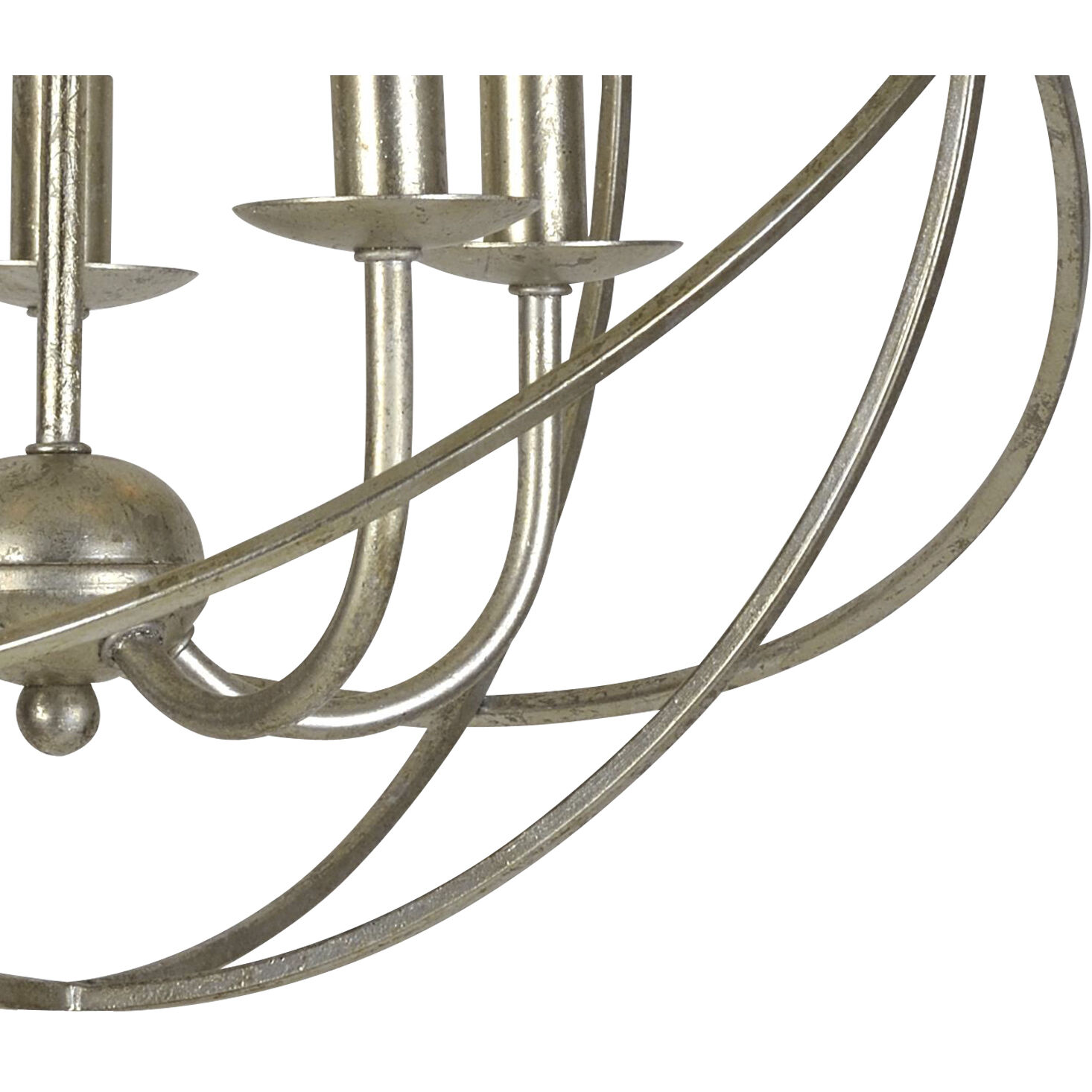 Somma Way 5 Light 17 inch Silver Mini Chandelier Ceiling Light