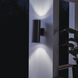 Independence 2 Light 15 inch Black Outdoor Wall, Medium