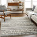 Calico 91 X 63 inch Light Grey Rug, Rectangle
