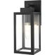 Veda 1 Light 13 inch Black Outdoor Wall Sconce