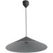 Faroe Pendant Ceiling Light in Flecked Black/Grey