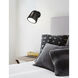 Ambiance Collection LED 5.5 inch White Crackle Wall Sconce Wall Light
