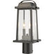 Millworks 2 Light 16.75 inch Oil Rubbed Bronze Outdoor Post Mount Fixture