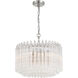 Lofton 5 Light 18 inch Polished Nickel Chandelier Ceiling Light