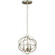 Somma Way 3 Light 12.5 inch Silver Mini Chandelier Ceiling Light