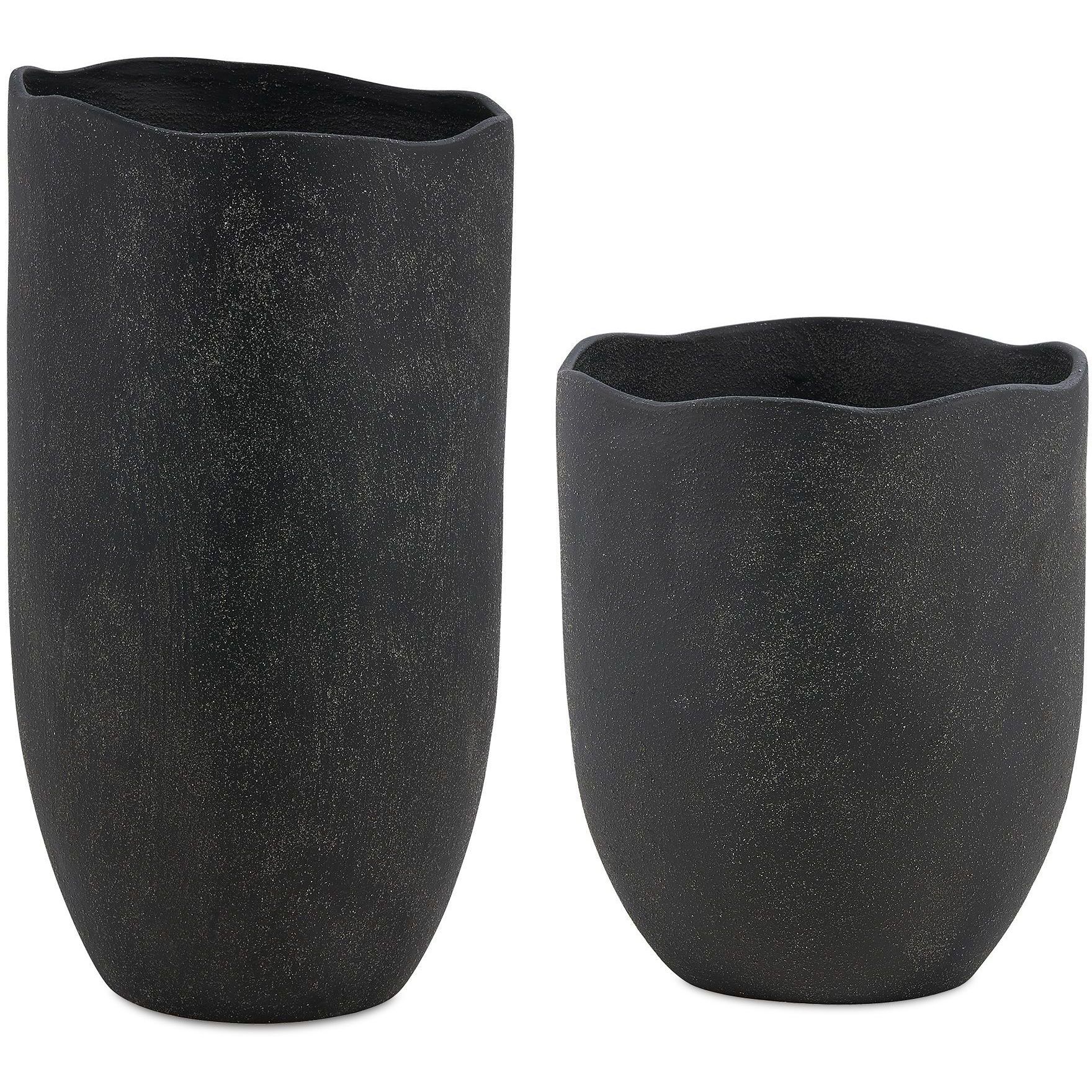 Komorebi 17 X 9 inch Indoor-Outdoor Vases, Set of 2
