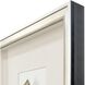 Oyster in Paradise Beige and Blue and Neutral and Turquoise Framed Art