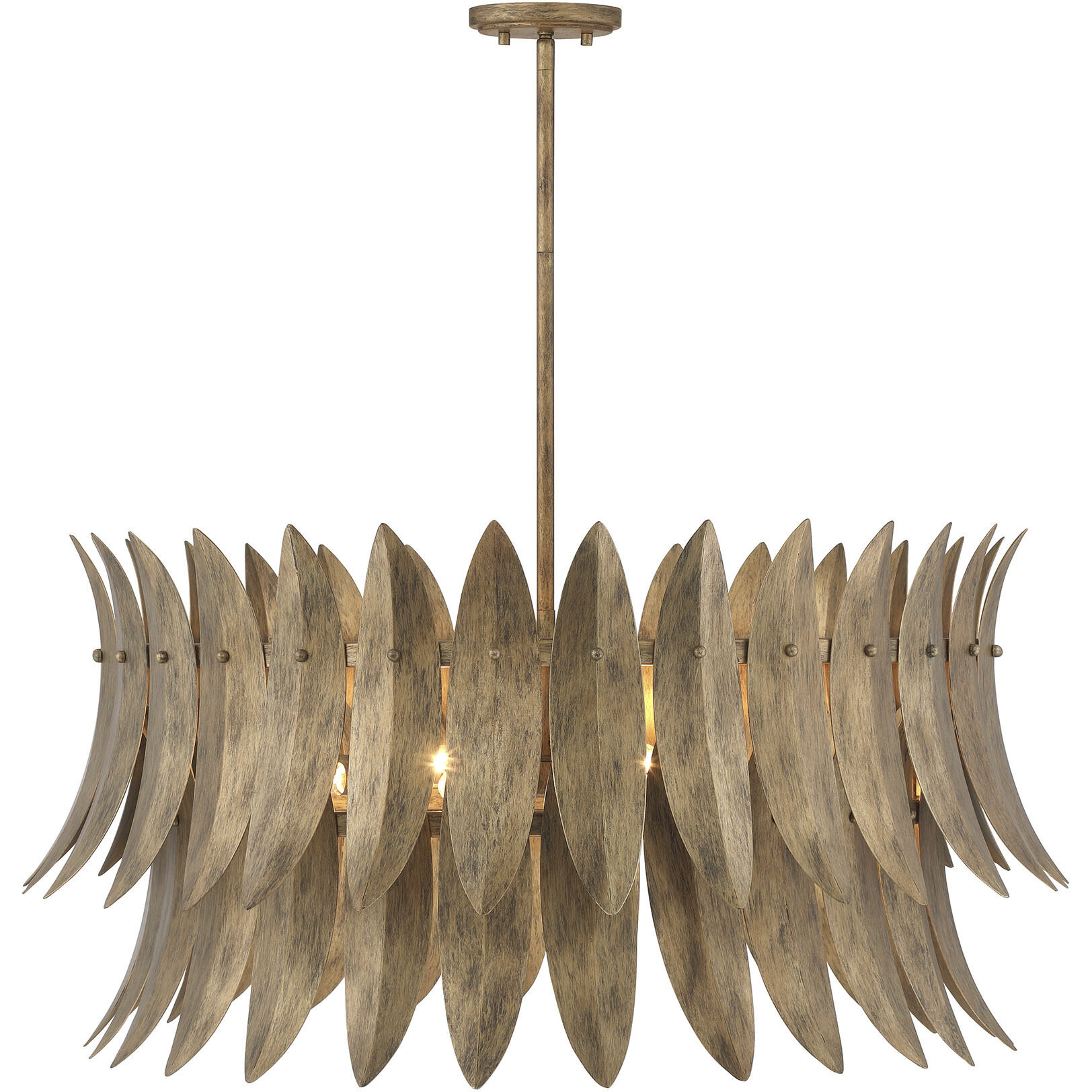 Sanctuary 8 Light 35 inch Coronado Pendant Ceiling Light