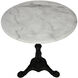 Theresia 30 X 30 inch Matte Black Side Table