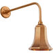 Thomas O'Brien Academy Barn Light LED 19 inch Soft Copper Rex Barn Light in 7.5" Soft Copper Savannah Shade