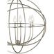 Somma Way 6 Light 22.5 inch Silver Chandelier Ceiling Light