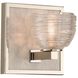 Bianco LED 6 inch Polished Nickel Bath Light Wall Light