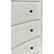 Hampton White Wash Dresser, Tall Boy