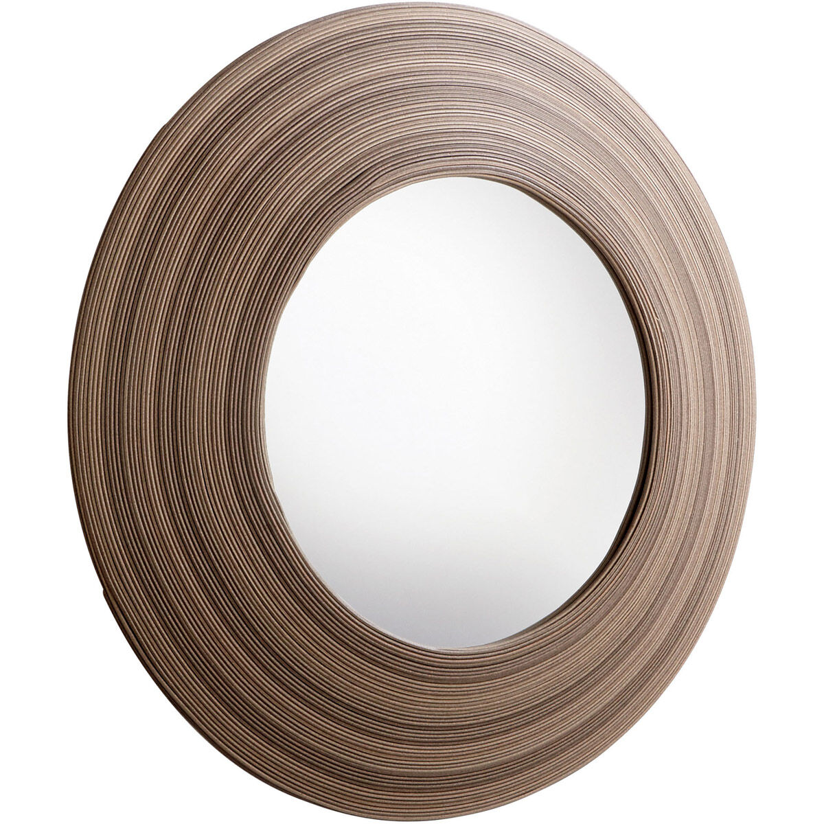 Tristian 35.75 inch Espresso Wall Mirror
