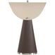 Conover 27.25 inch 60.00 watt Chocolate Brown Table Lamp Portable Light