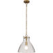 Sevara 1 Light 13.25 inch Legacy Brass Pendant Ceiling Light