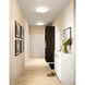 Hampton LED 16.88 inch Clear Flush Mount Ceiling Light