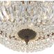 Waltham 3 Light 16 inch English Bronze Flush Ceiling Light in Clear Spectra
