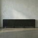 Weston 117 X 20.5 inch Hand Rubbed Black with Light Brown Sideboard, Extra Large
