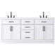 Alden 72 X 35 inch White Bathroom Vanity Cabinet