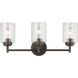 Winslow 3 Light 22 inch Olde Bronze Wall Mt Bath 3 Arm Wall Light