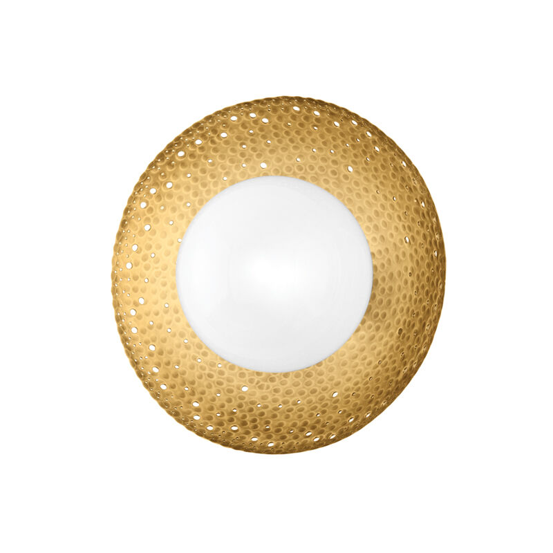 Glimmer LED 8 inch Aged Brass ADA Wall Sconce Wall Light