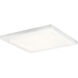 Zeo LED 13 inch White Flush Mount Light Ceiling Light in 3000K