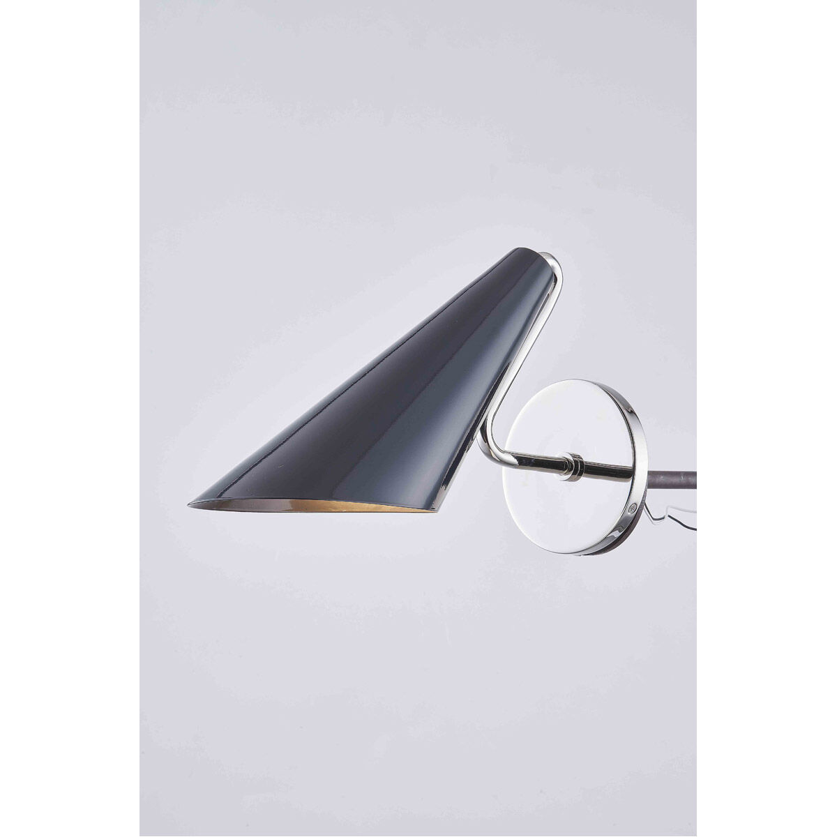 Talia 1 Light 5 inch Polished Nickel/Midnight Blue Wall Sconce Wall Light in Polished Nickel and Midnight Blue